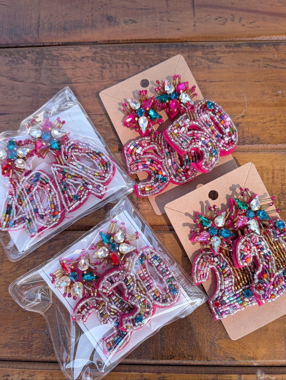 π©· Milestone Earrings 21 30 40 50 Newπ